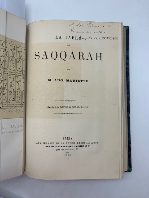 La table de Saqqarah
